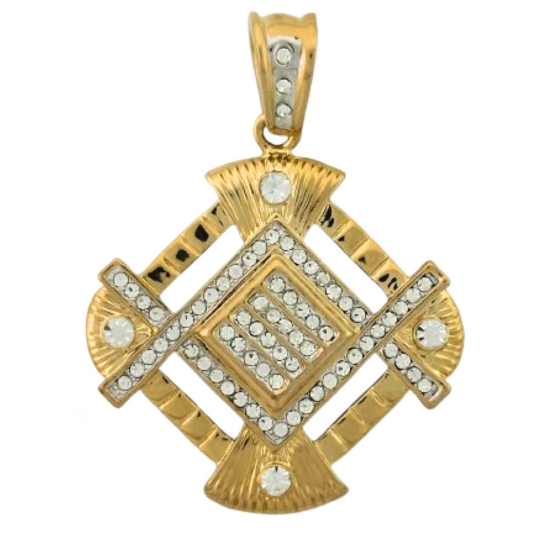 Art Deco Charm Pendant