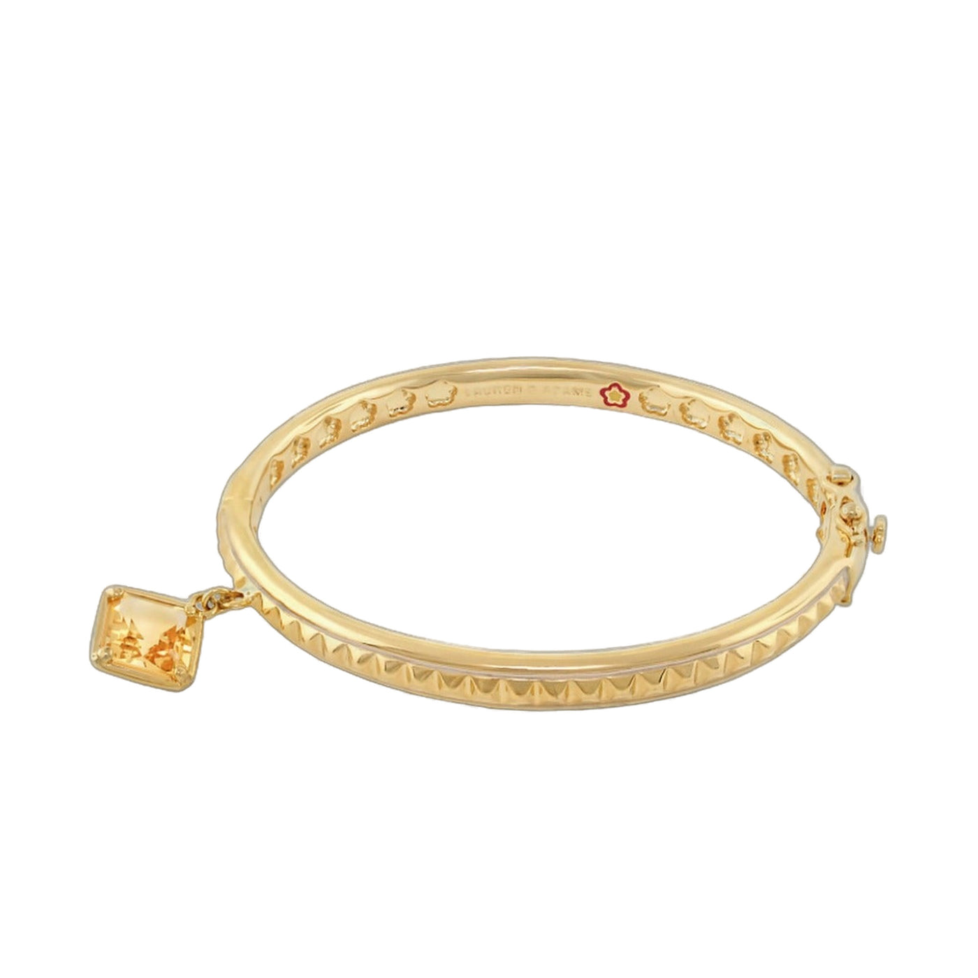 Cool Rider 18K Gold-Plated Bangle