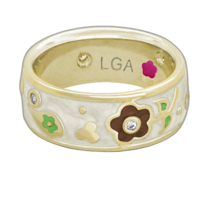 Daisy Love Band Ring