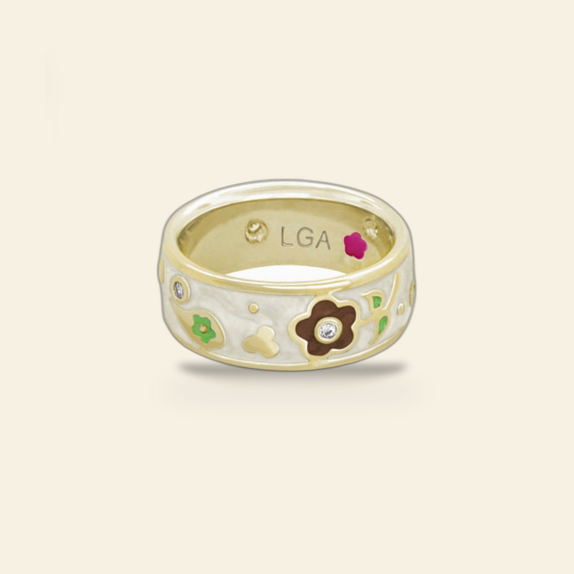 Daisy Love Band Ring