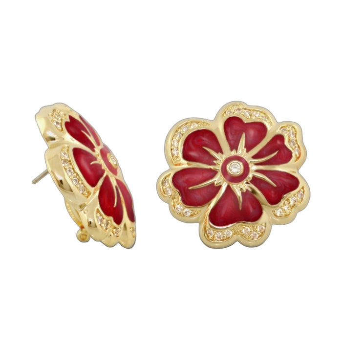 Daisy Swirl Earrings