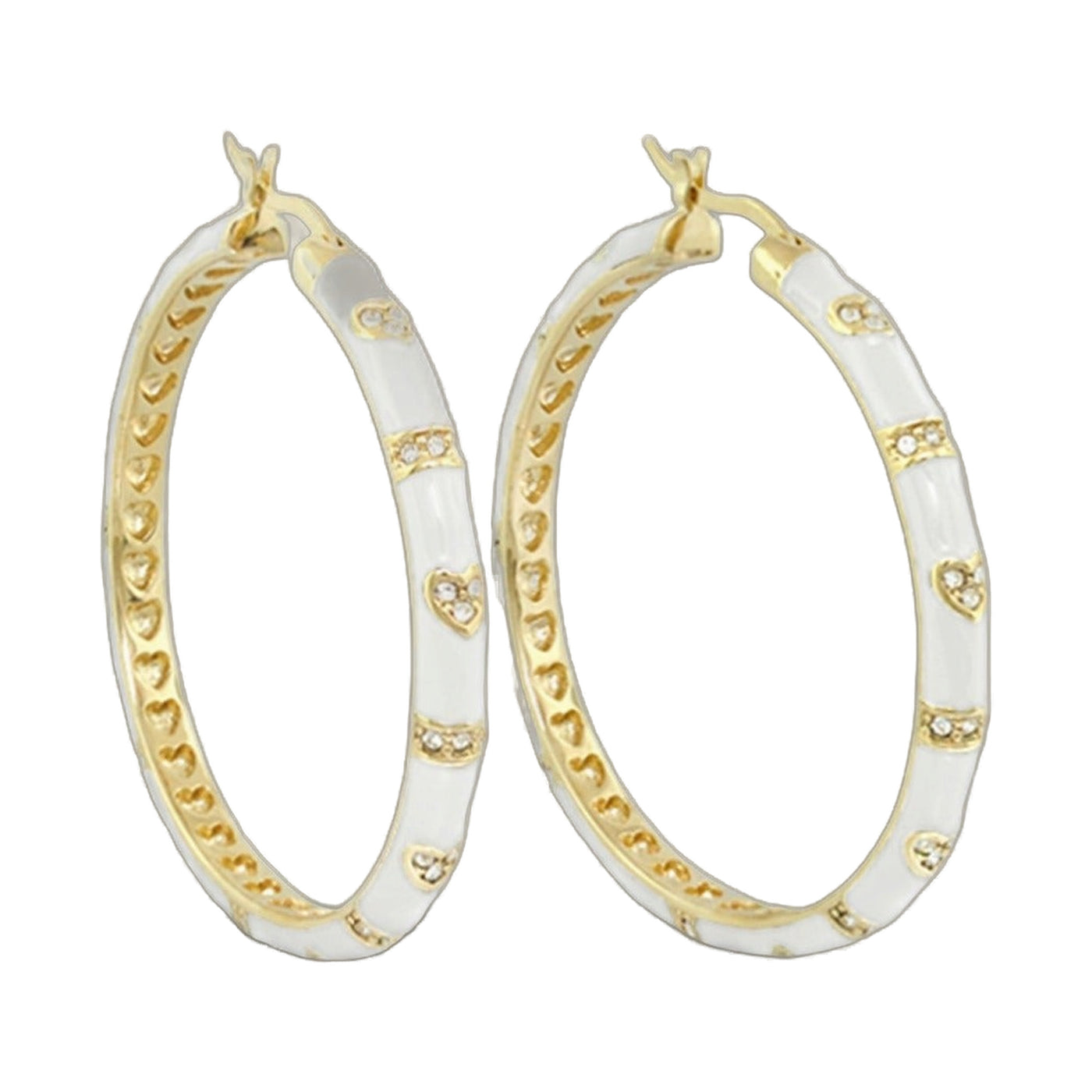 Pave Love Earrings