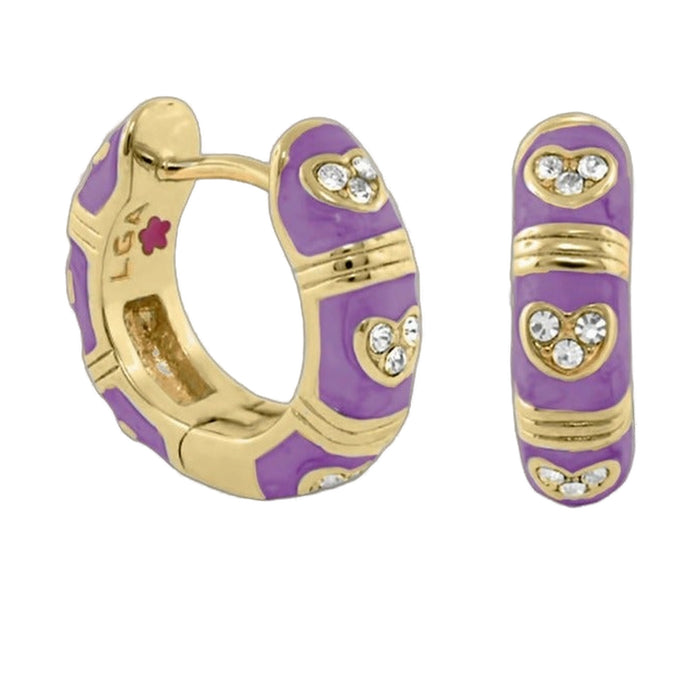 Pave Love Earrings