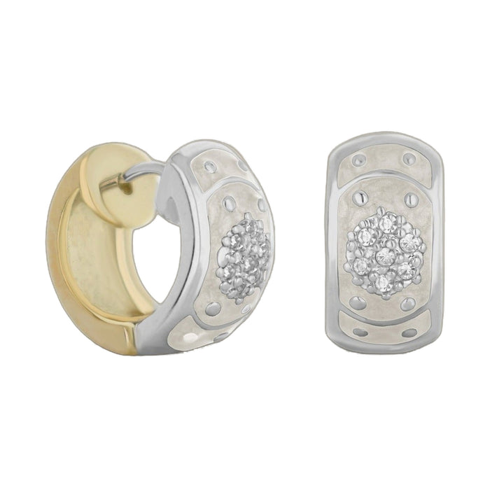Enamel Crystal Huggies