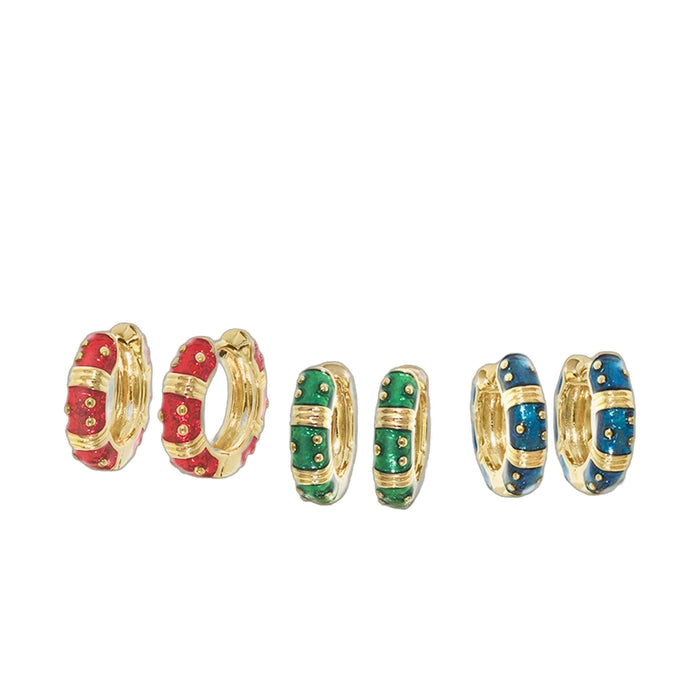 Polka Dot Earring Set