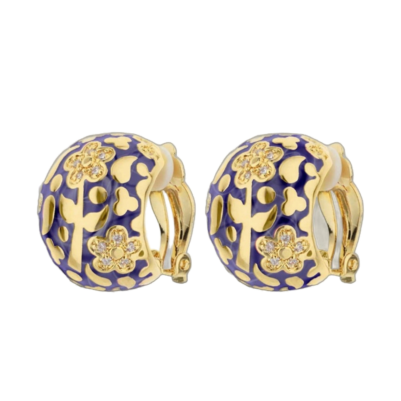 Flowers by Orly Dome Earrings
