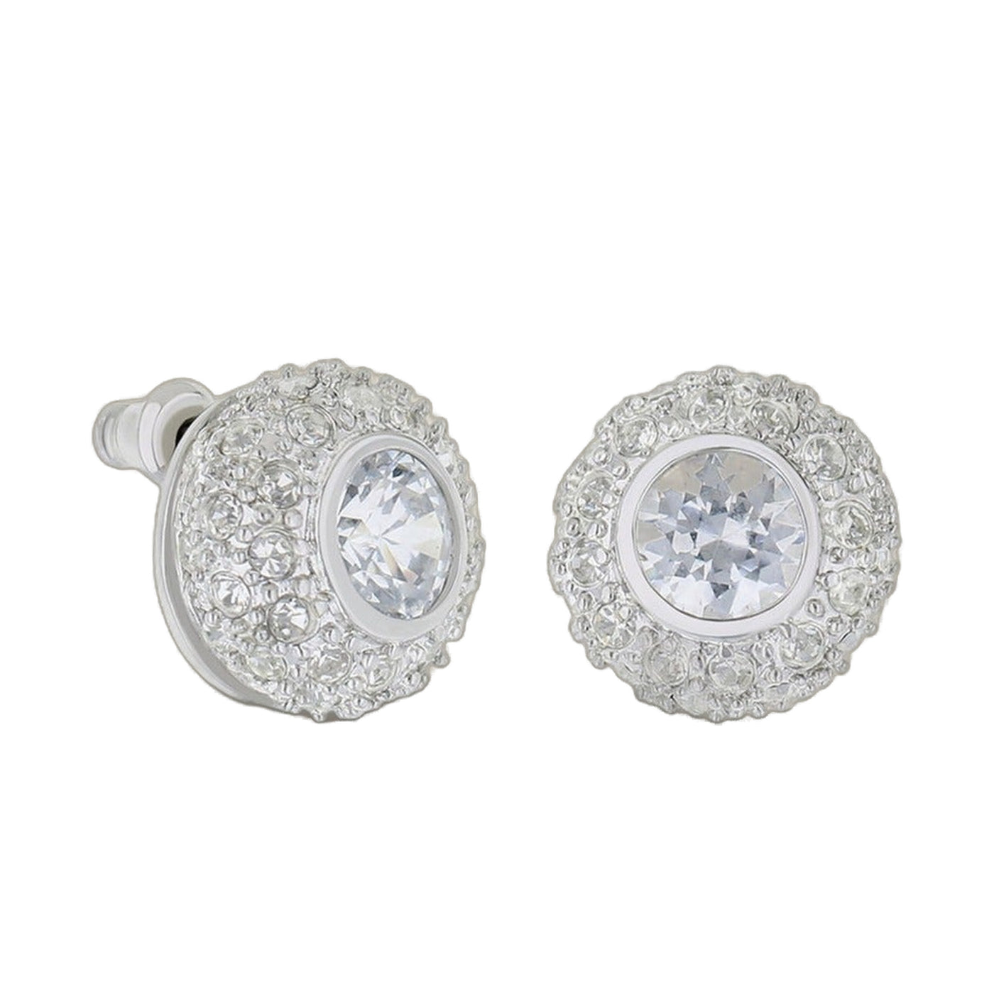 Pave Donut Earrings