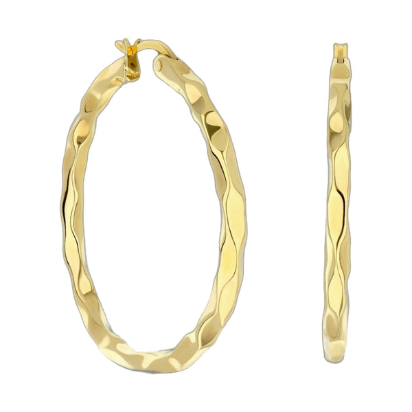 Plain Hoop Earrings