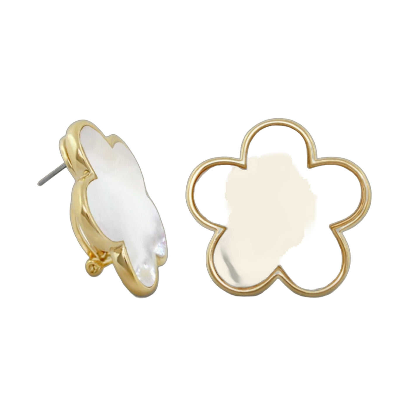 Natural Daisy Earring