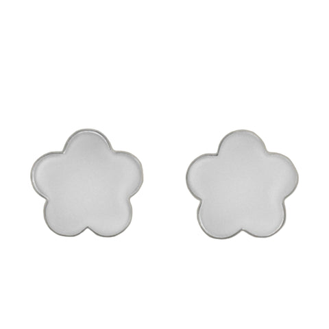 Daisy Love Earrings — White Flower