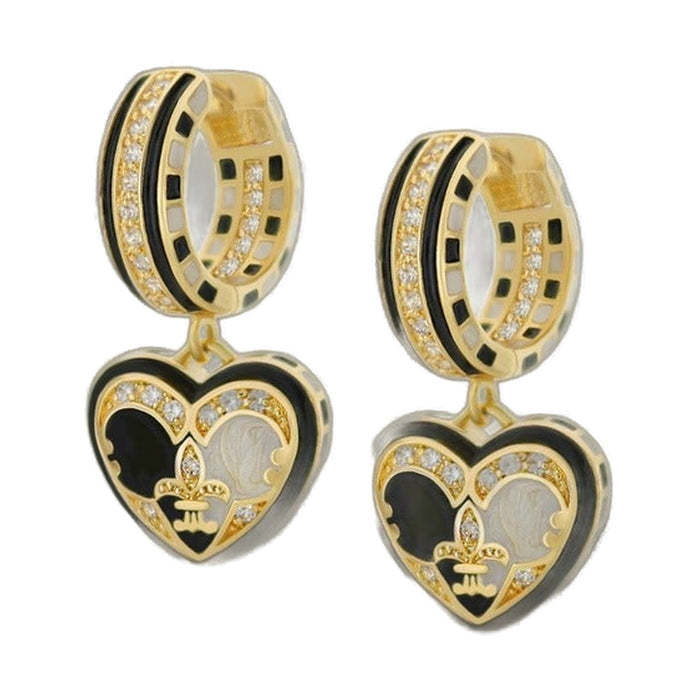 Renaissance Heart Earrings