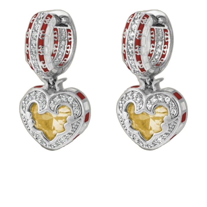 Renaissance Heart Earrings