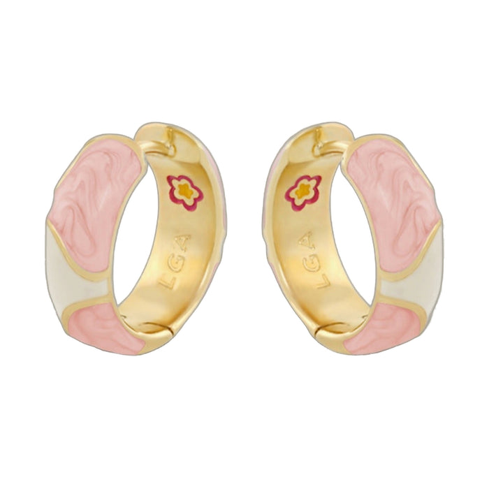 Earth Wind and Pave Earrings