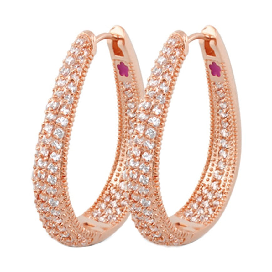 Glamour Pave Earrings