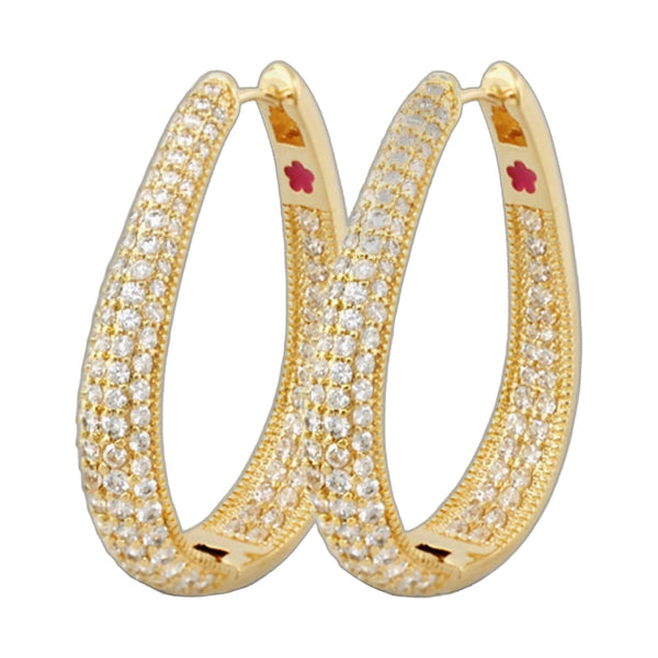 Glamour Pave Earrings