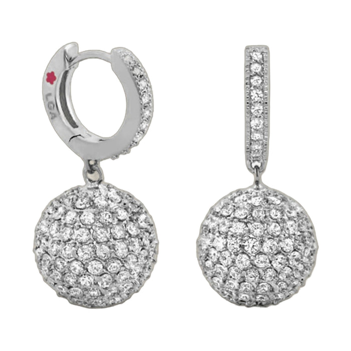 Glamour Pave Earrings