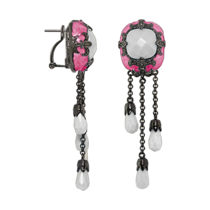 Knights of Love Chandelier Earrings