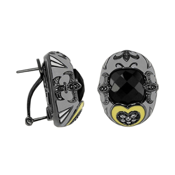 Knights of Love Clip On Earrings