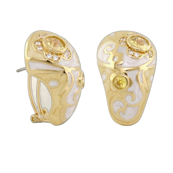 Daisy Swirl Earrings