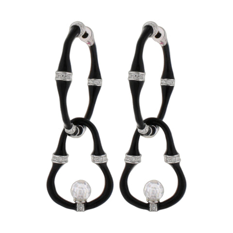 Bamboo Earrings — Bead Drop