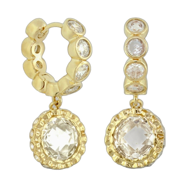 Classic Charm Round Earrings