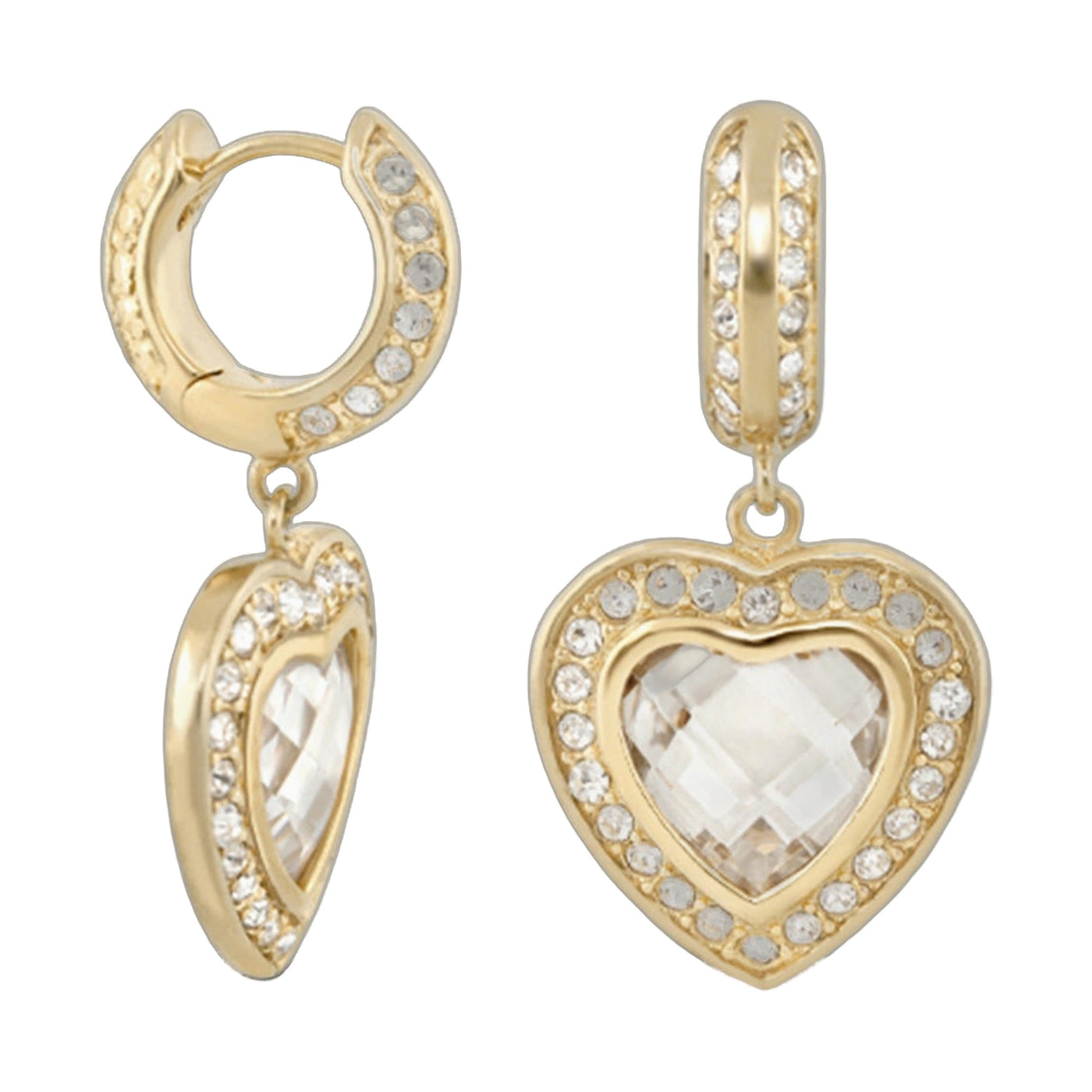 Classic Charm Heart Earrings