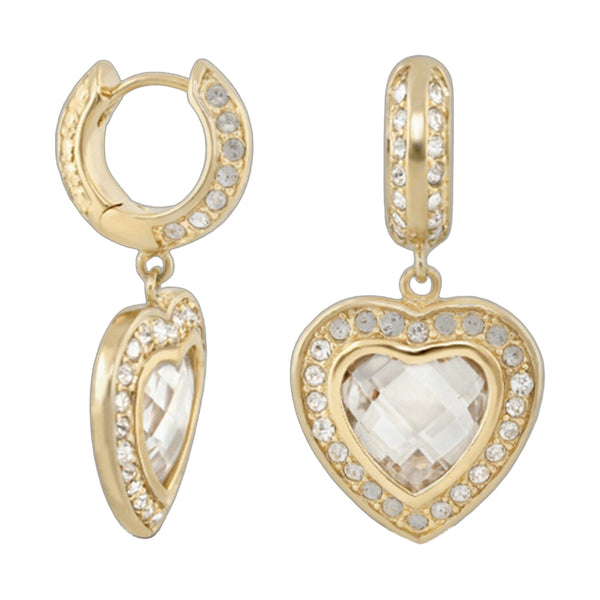 Classic Charm Heart Earrings