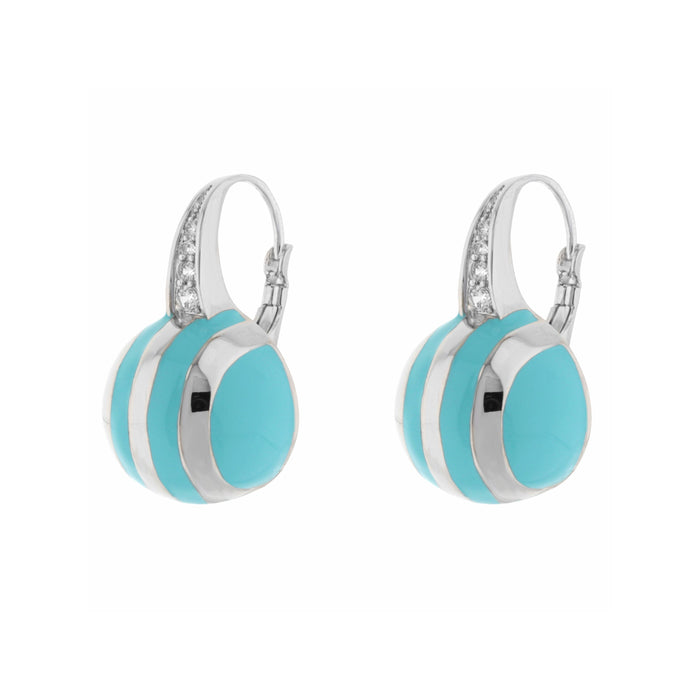 Bamboo Striped Earrings