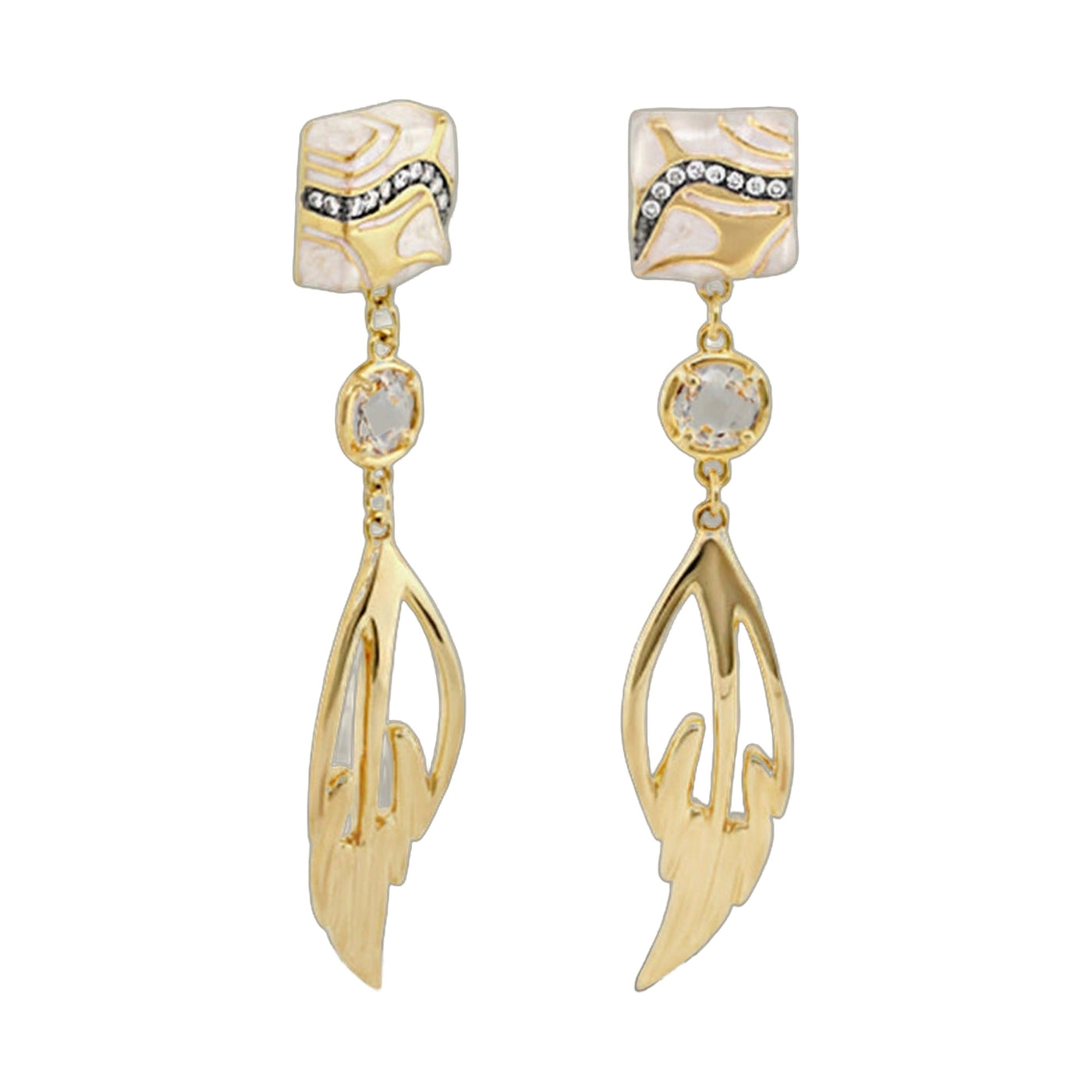 Rock My Swirl Earring