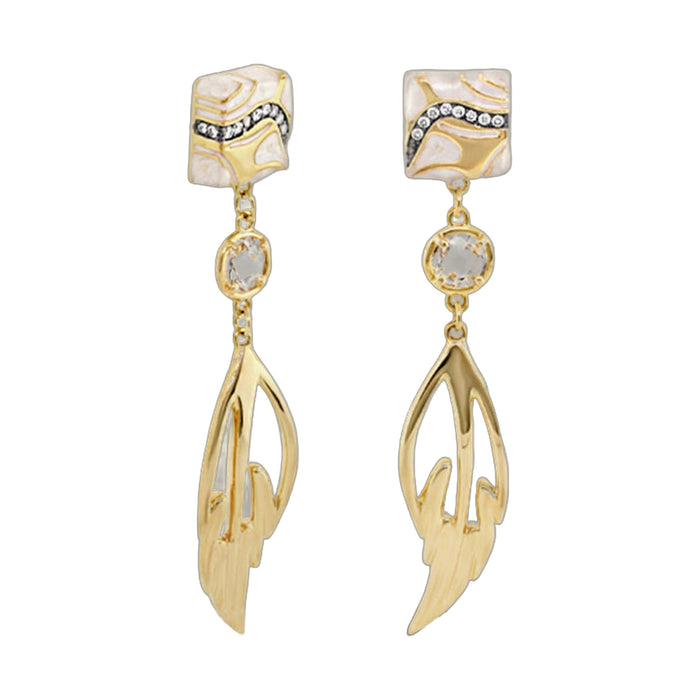 Rock My Swirl Earring