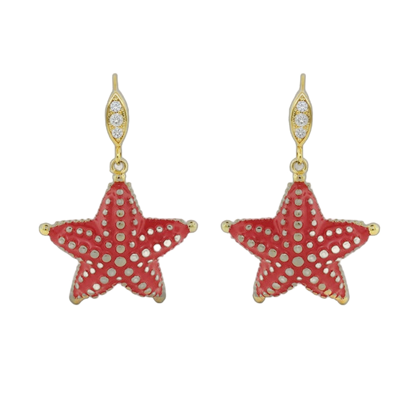 Eau Starfish Earringss