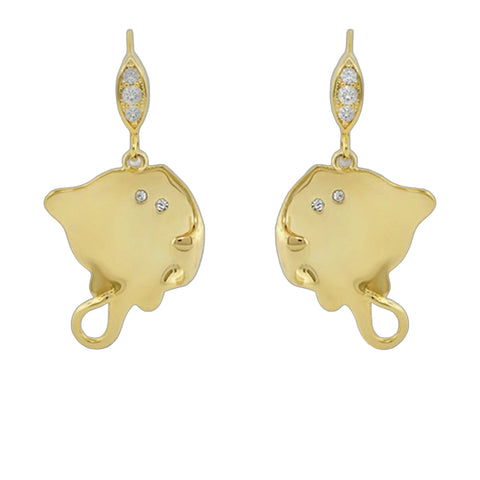 Eau Stingray Earrings