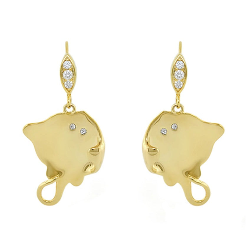 Eau Stingray Earrings