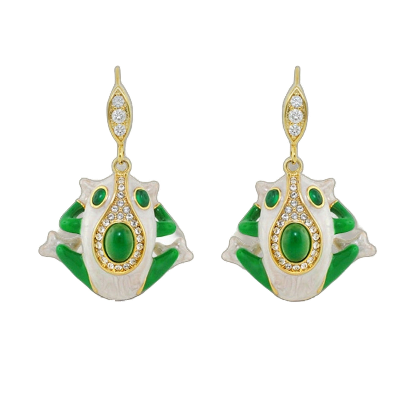 Eau Frog Earrings