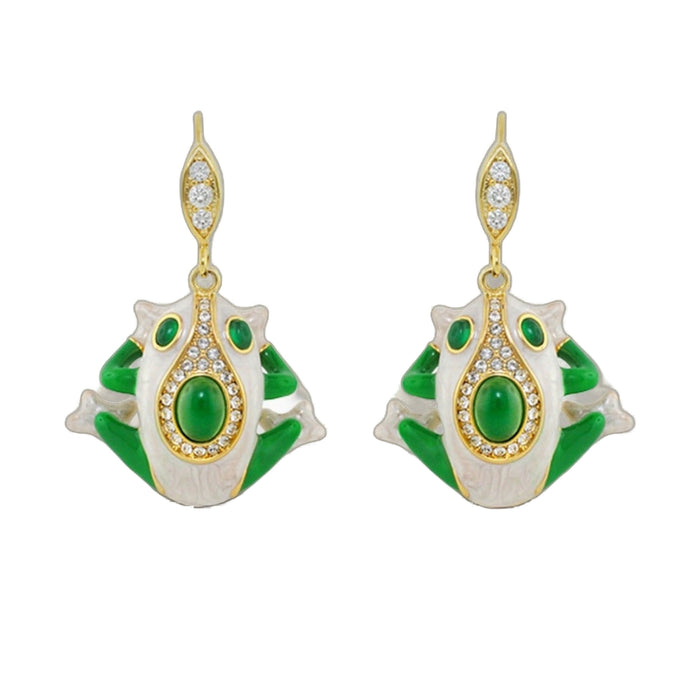 Eau Frog Earrings