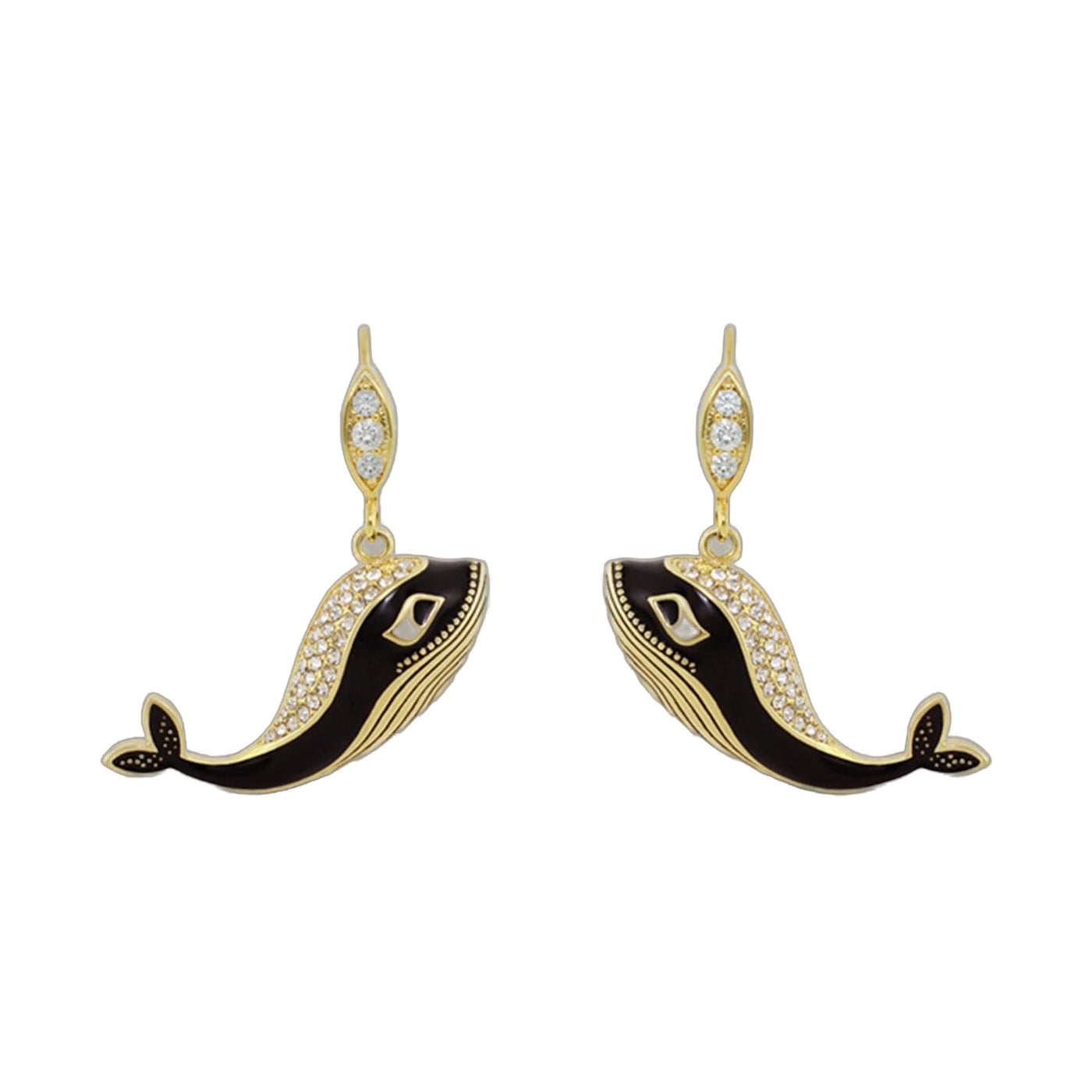 Eau Whale Earrings