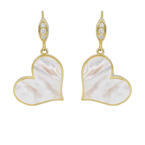 Eau Heart Earrings