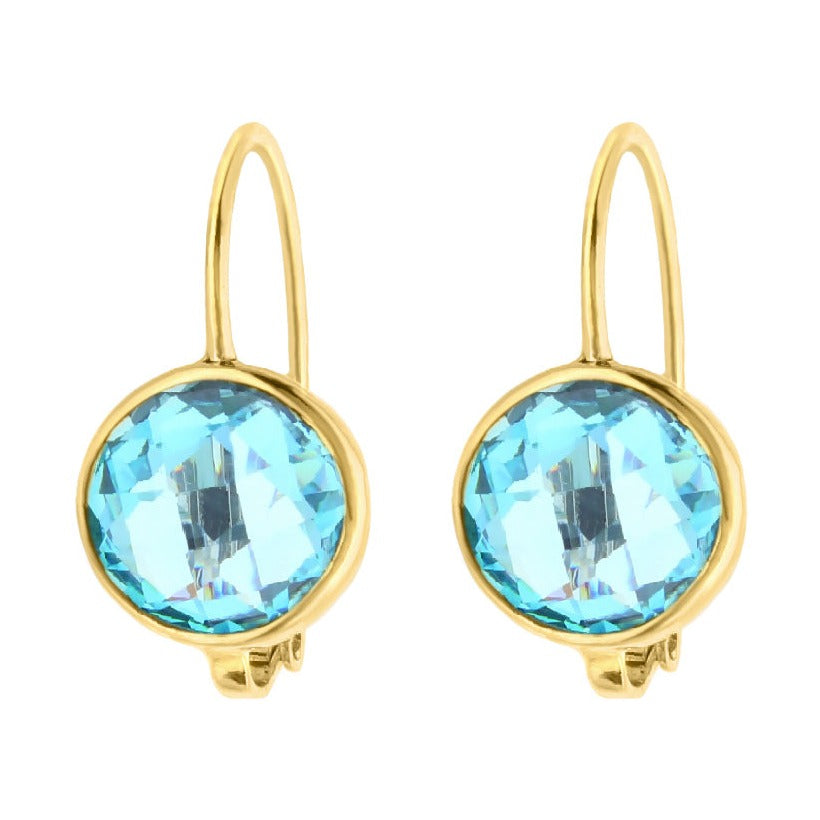 March Birthstone Color Earrings