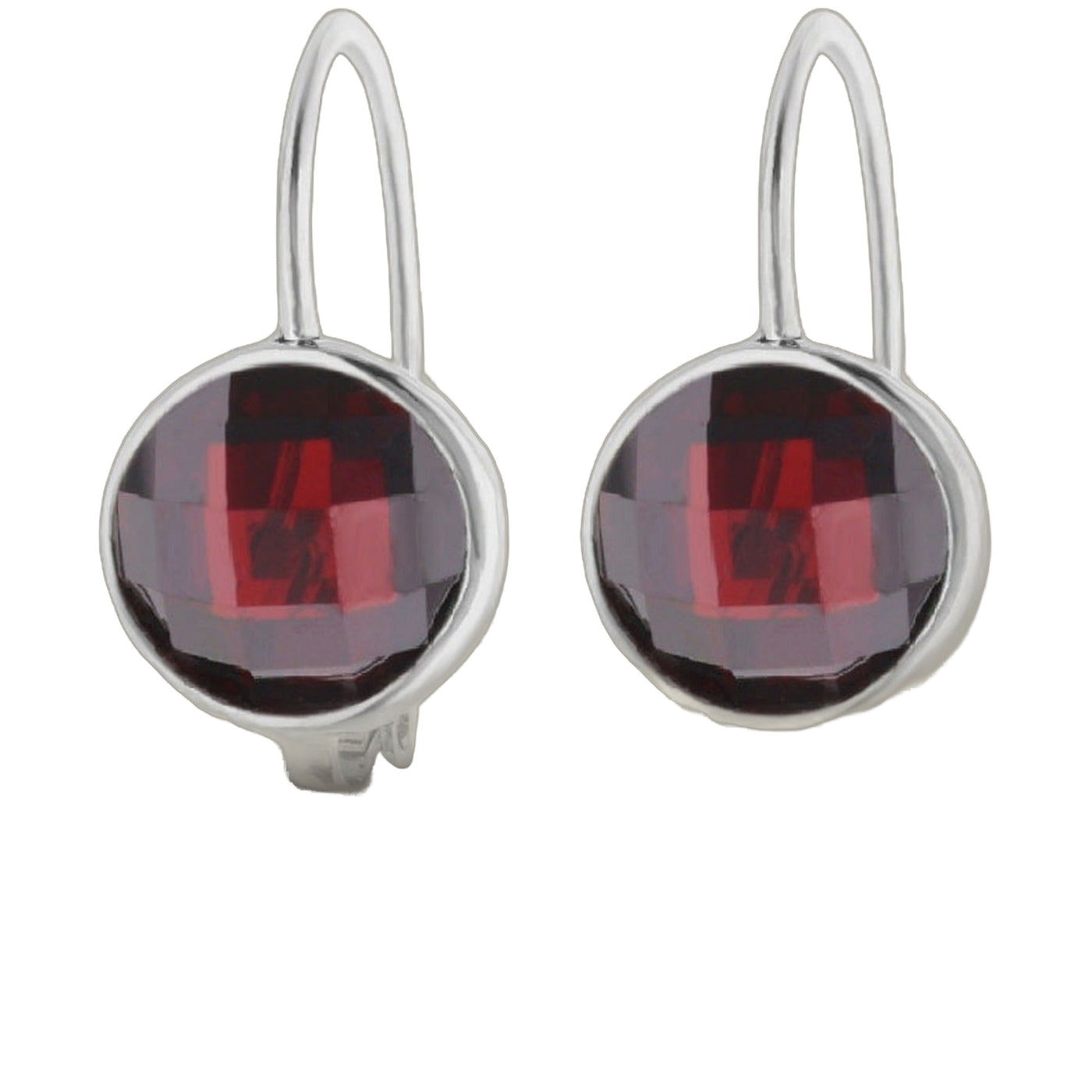 January Birthstone Color Earrings