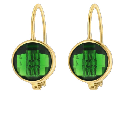 May Birthstone Color Earrings