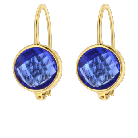 September Birthstone Color Earrings