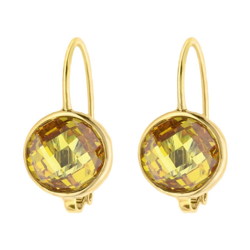 November Birthstone Color Earrings