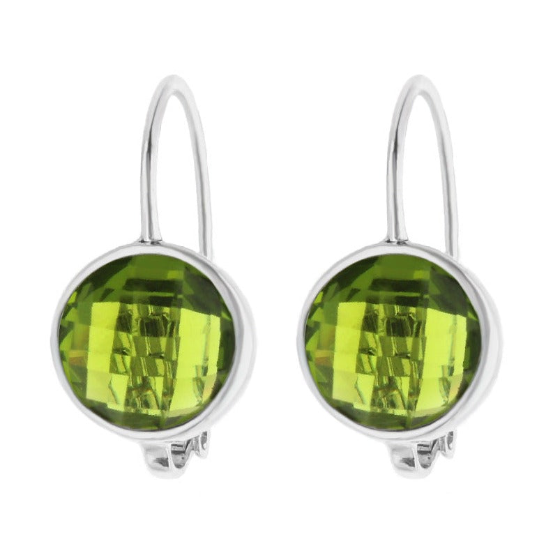 August Birthstone Color Earrings