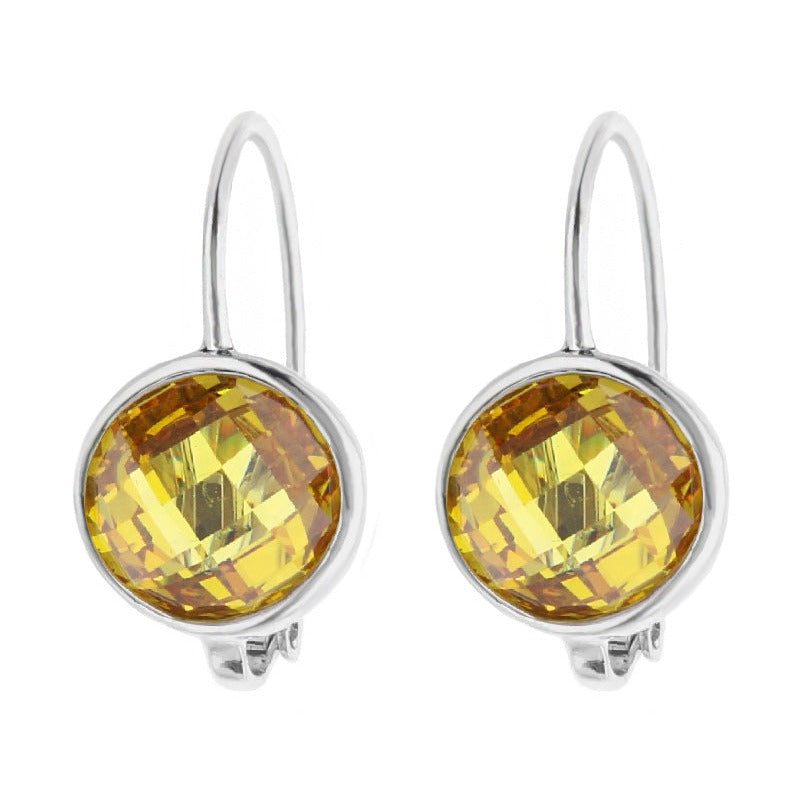November Birthstone Color Earrings