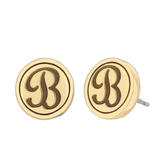 Initial B Earring