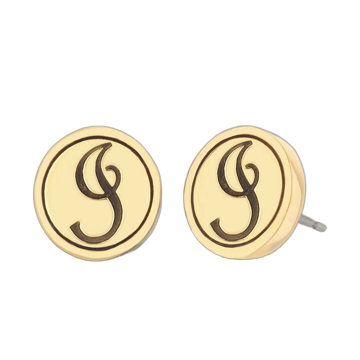 Initial I Earring