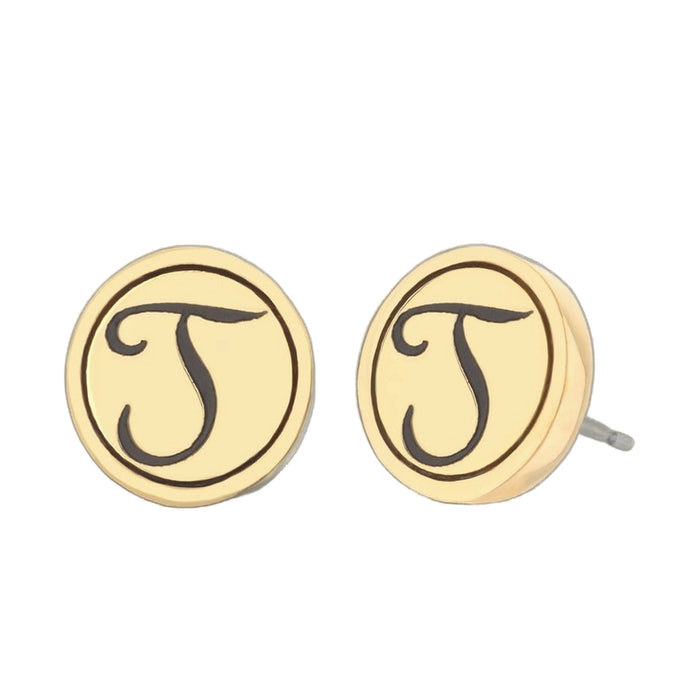 Initial J Earring