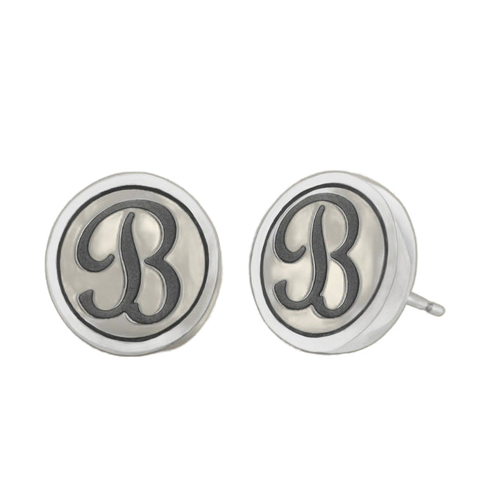Initial B Earring