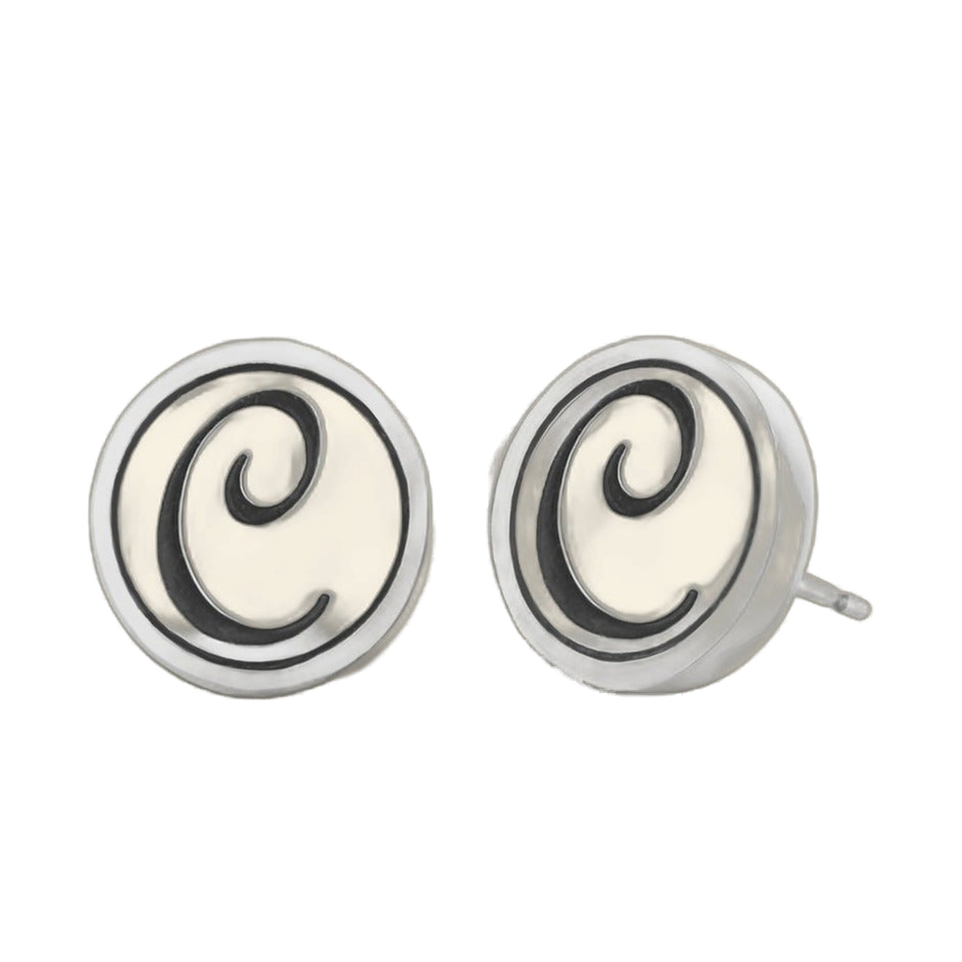 Initial C Earring