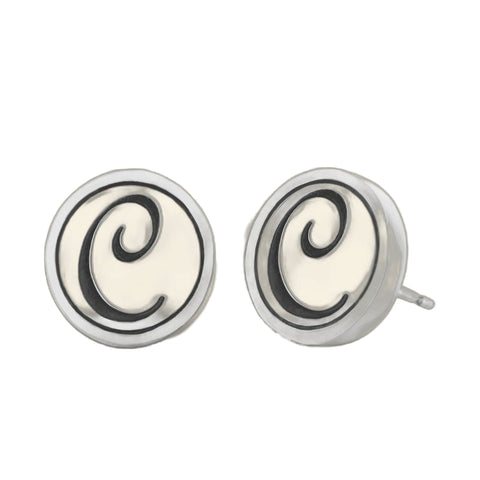 Initial C Earring